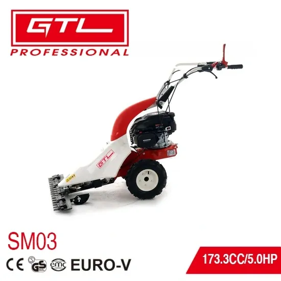 Gasoline Engine 6.5HP Scythe Mower with 80cm Cutting Width