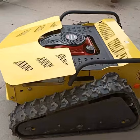 Straight Metal Blade Remote Control Lawn Mower Pasture Uses Multi-Function with CE